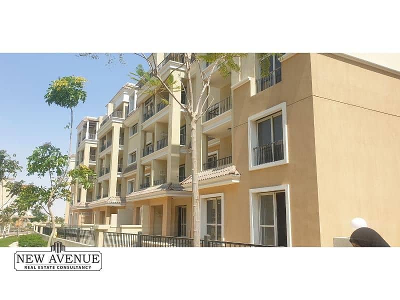 Duplex Garden view and - very prime location - lowest down payment  - in Sarai Compound 0