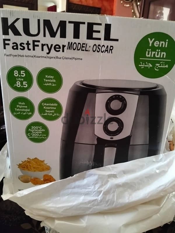 kumtel fast fryer New 3