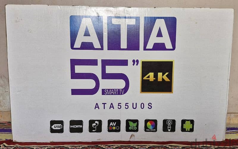 تلفزيون ATA سمارت 55 بوصة 4k 1