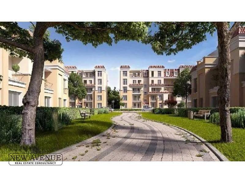 Apartment in 2nd floor  for sale in Sarai new cairo 0