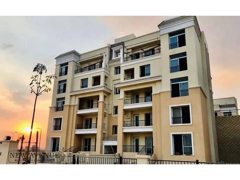 Apartment in 4th floor  for sale in Sarai new cairo 0