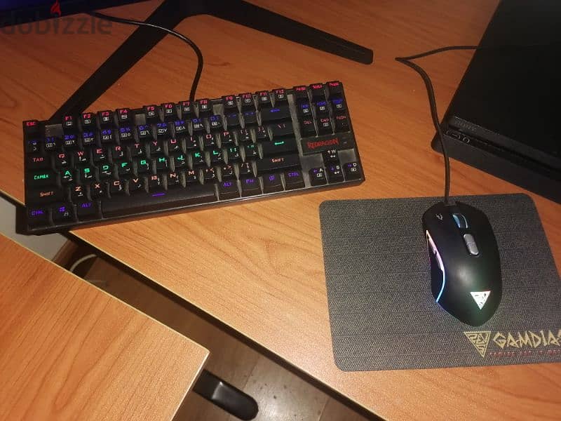 Redragon Gaming keyboard + mouse + mouse pad 2