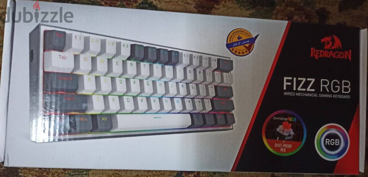 Redragon Fizz K617 RGB ( Red Switch ) 1