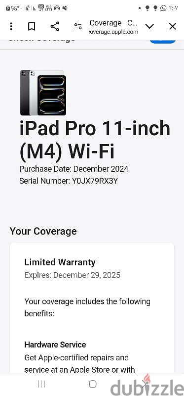 iPad pro 11 m4 1 tb space black