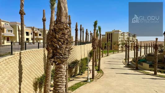 دوبلكس نص تشطيب 160متر للبيع في كمبوند سراي sarai compound المستقبل سيتي استلام 2027 و بالتقسيط