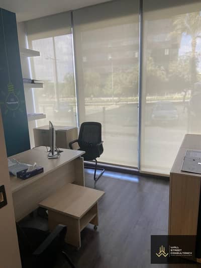 Office for sale in New Cairo, near Cairo International Airport.