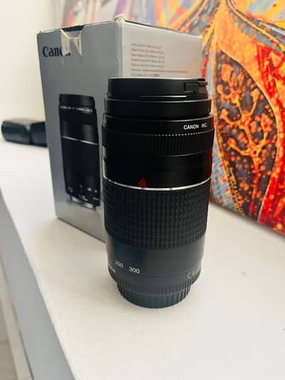 Canon EF 75-300mm f/4-5.6 Ill  لينس كانون