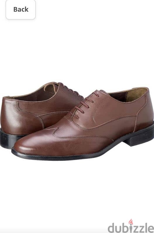 genuine leather shoes حذاء 5