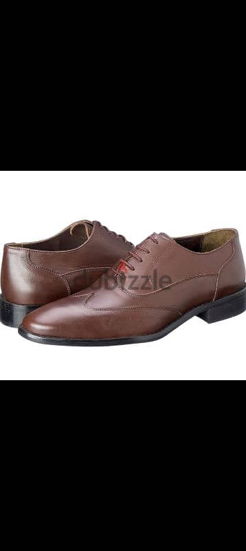 genuine leather shoes حذاء 7