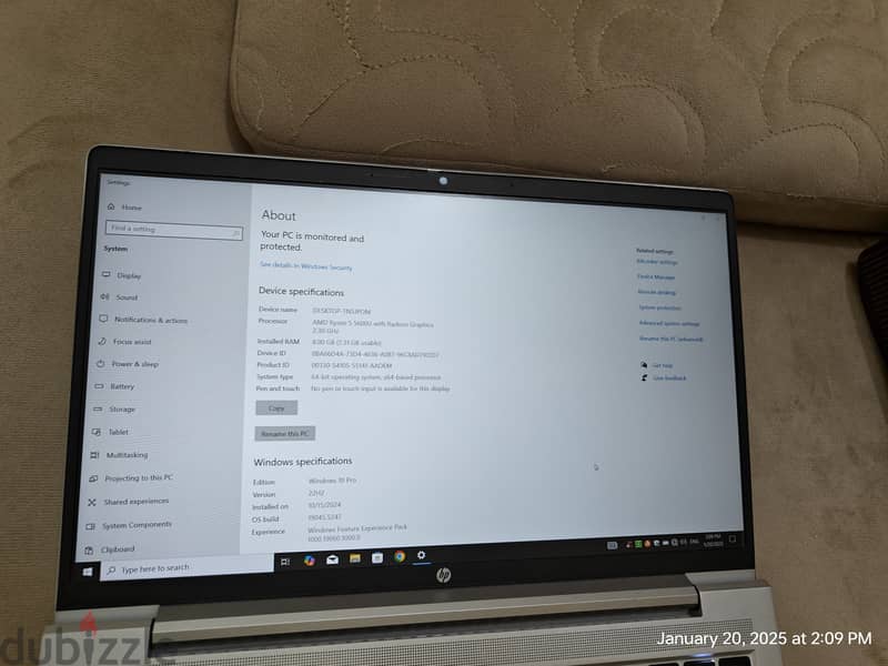 HP pro book 445 g8 3