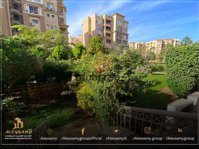 Apartment for sale in Madinaty, ground floor with a 50m private garden. 189m total area, near phase services. Exceptional finishing, furnished or unfu