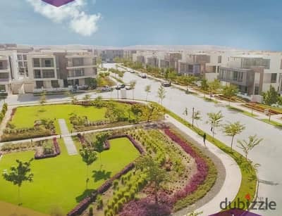 Ground floor apartment for sale in a residential compound and ready for inspection  In the first settlement in front of Cairo airport Orgami golf