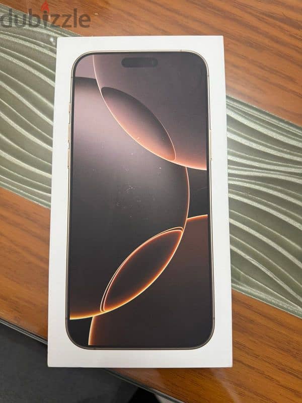 iphone 16 pro max جديد بدون ضريبه 0