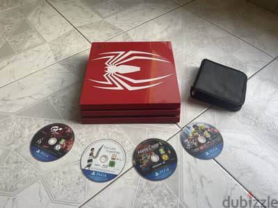 PS4 Pro Limited Edition Spiderman