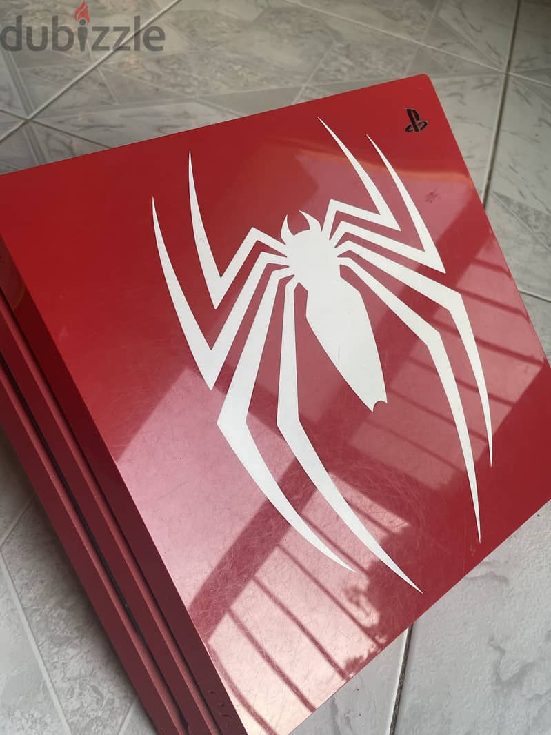 PS4 Pro Limited Edition Spiderman 2