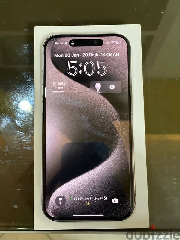 iPhone 15 pro 256gb استعمال خفيف 3