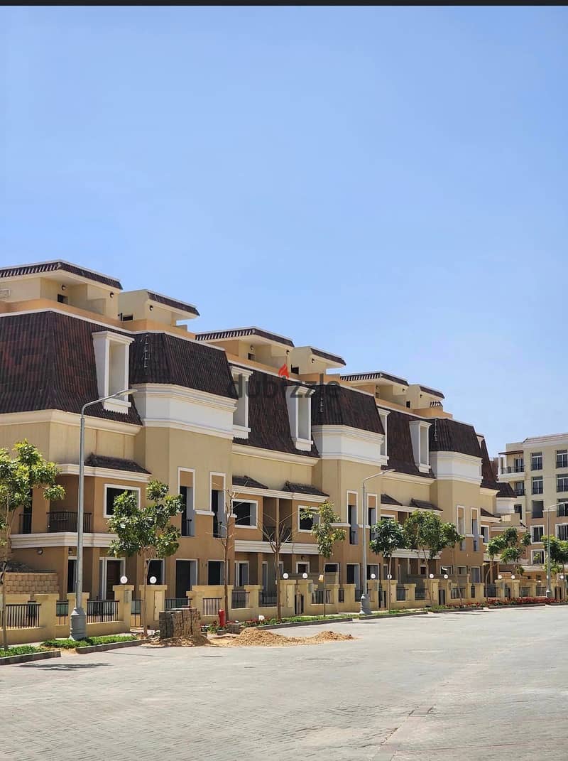 Townhouse for sale in New Cairo with 42% discount 0