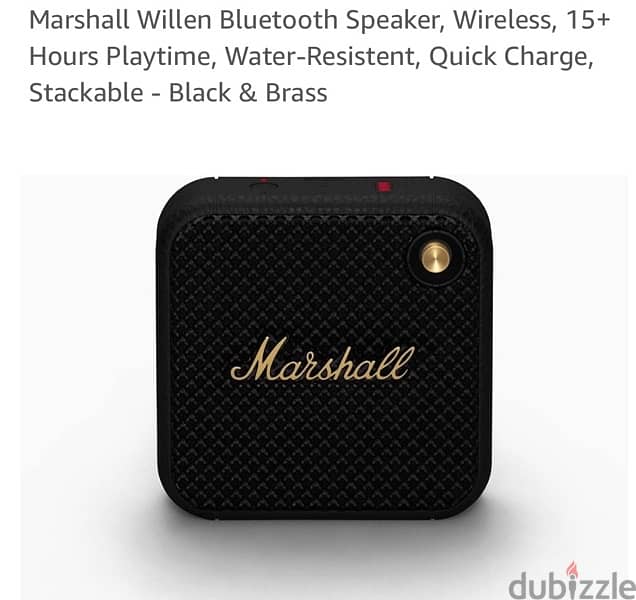 Marshall willen Bluetooth speaker 3