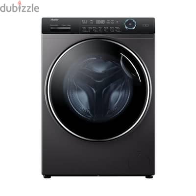 Haier Washing Machine Inverter Black 10.5 KG