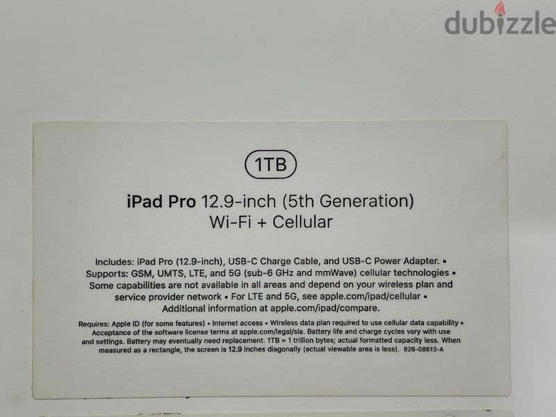 Ipad Pro 12.9 M1 1TB 11