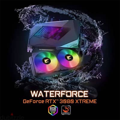 aorus xtreme 3080 waterforce فيجا