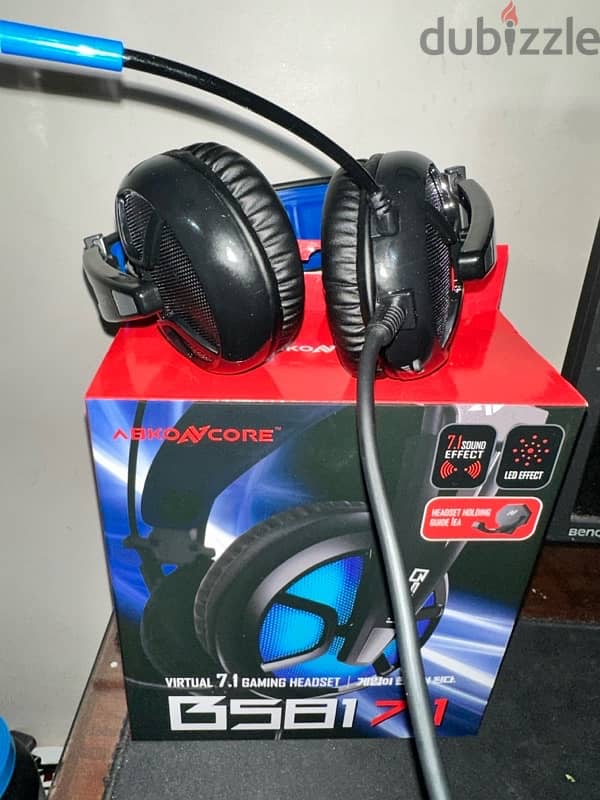 Abkoncore b581 Gaming Headset سماعة جيمينج 2