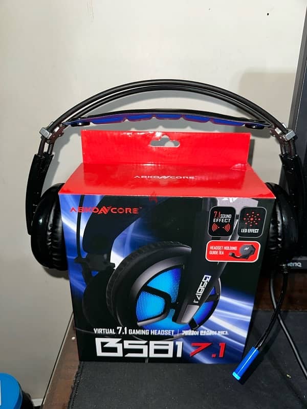 Abkoncore b581 Gaming Headset سماعة جيمينج 3