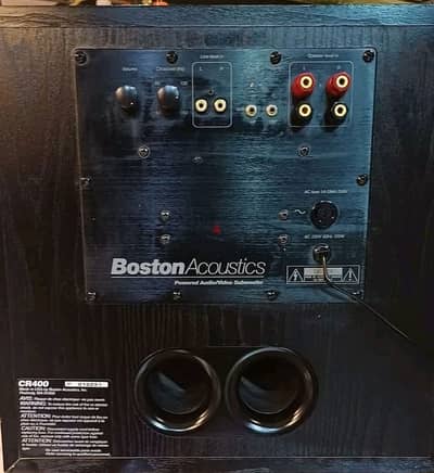 BOSTON ACOUSTICS CR400 POWER SUBWOOFER