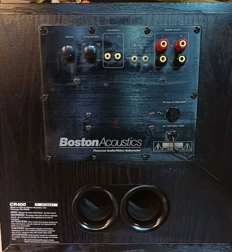 BOSTON ACOUSTICS CR400 صب ووفر امريكي 0