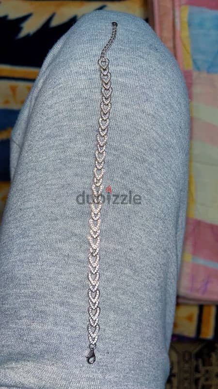 silver bracelet for sale انسيال فضه للبيع 0