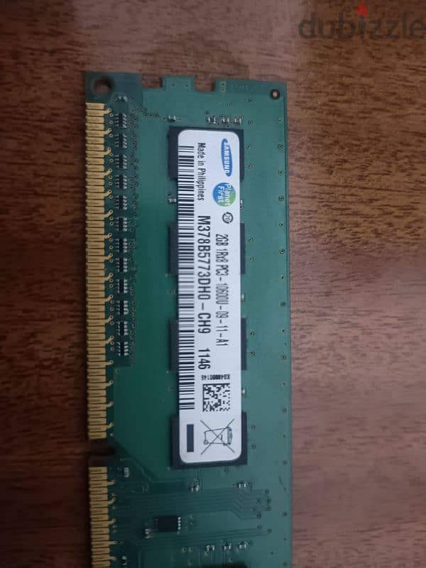 للبيع رامات ٦ جيجا ٢×٣ ddr3 1333MHZ 3