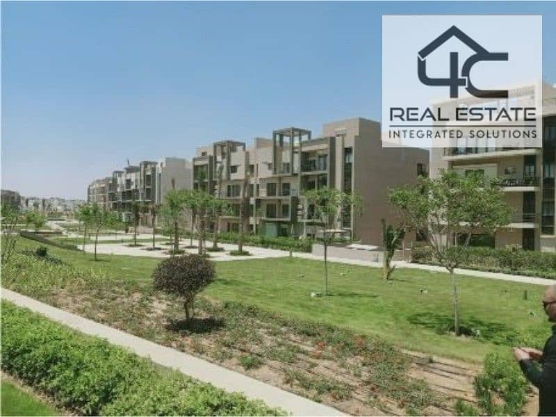 apartment for sale 205  in compound fifth square new cairo  special view on landscape  under market price 0