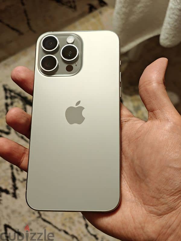 iphone 15 pro max ضمان سارى حتى شهر ٥ وبطاريه ٩٥ 1