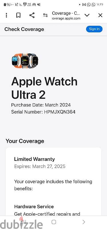 Apple watch ultra 2 2023