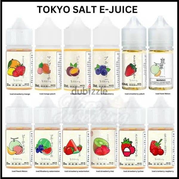 Tokyo Eliquid Salt nic 2