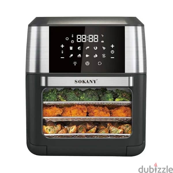 Sokany SK-8029 Digital Fryer 12 Liters - Black 0