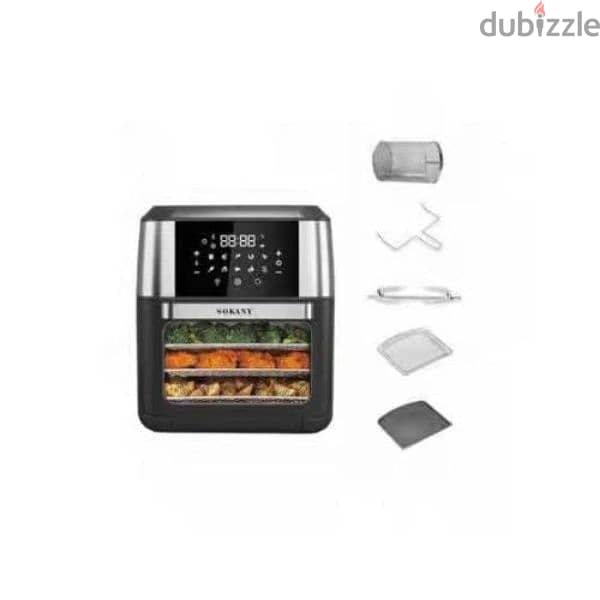 Sokany SK-8029 Digital Fryer 12 Liters - Black 1