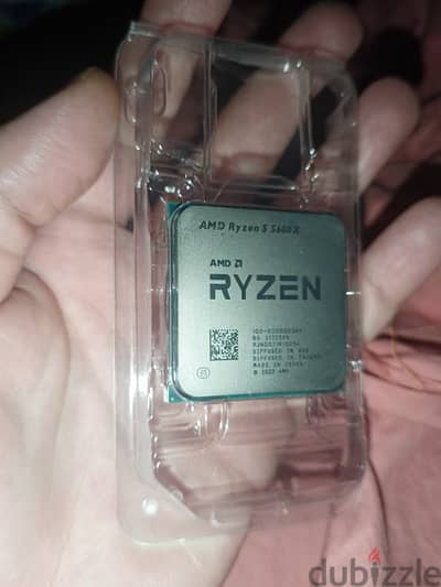 بروسيسور Ryzen 5 5600X متبرشم جديد مع ضمان ٣ سنوات