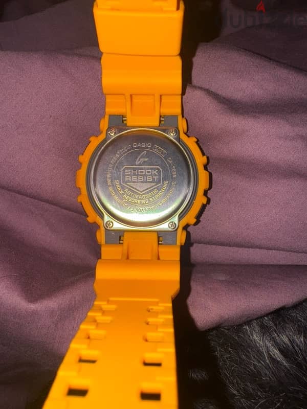 Casio 5081 GA-100A Yellow 1