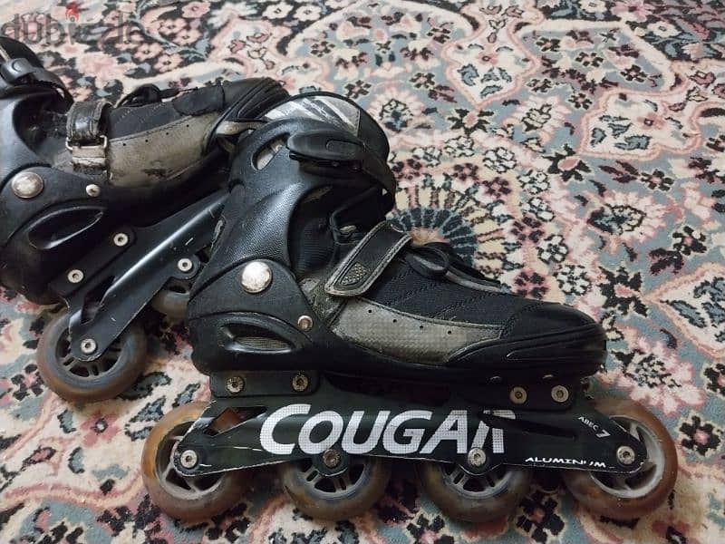 skate couger size 44 بتيناج / اسكيت كوجر مقاس ٤٤ 0