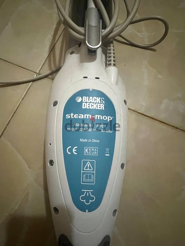 black and decker steam mop ممسحه بخار بلاك اند ديكر 2