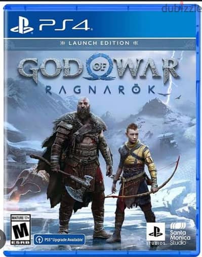 مطلوب اسطوانه god of war ragnarok نسخه ps4