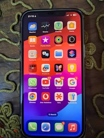 iphone 12 pro max 256 حاله ممتازه