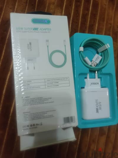 شاحن سوبر فووك 65W Super Vooc