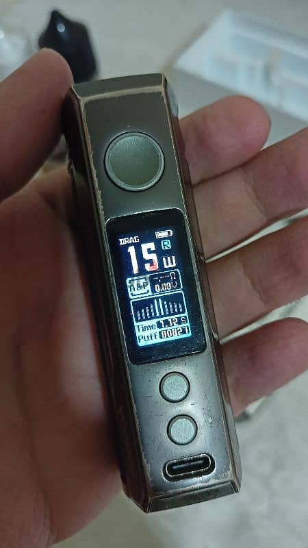 شيشه الكترونيه voopoo drag s 4