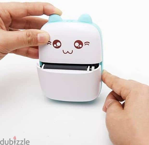 • طباعتك الصغيرة والسحرية! طابعة Mini Sticker Printer 3