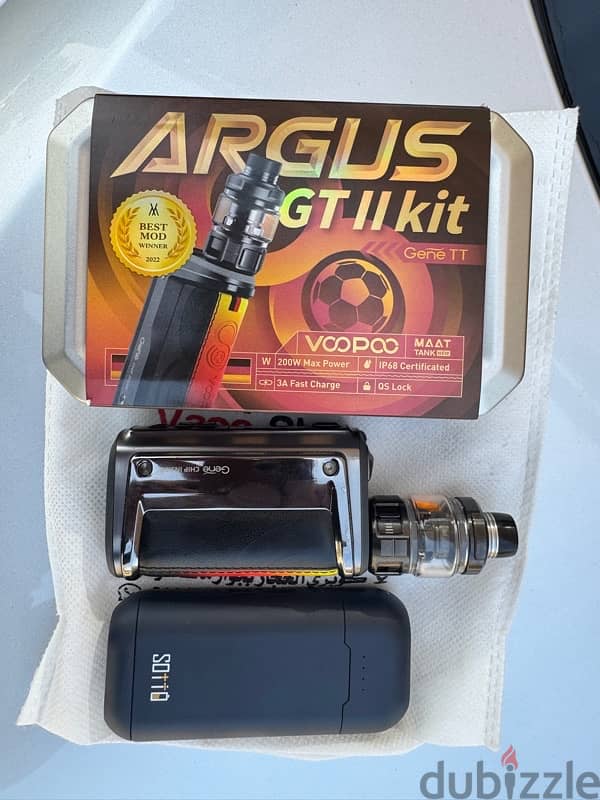 VOOPOO ARGUS GT 2 200W KIT استخدام بسيط جدا 5