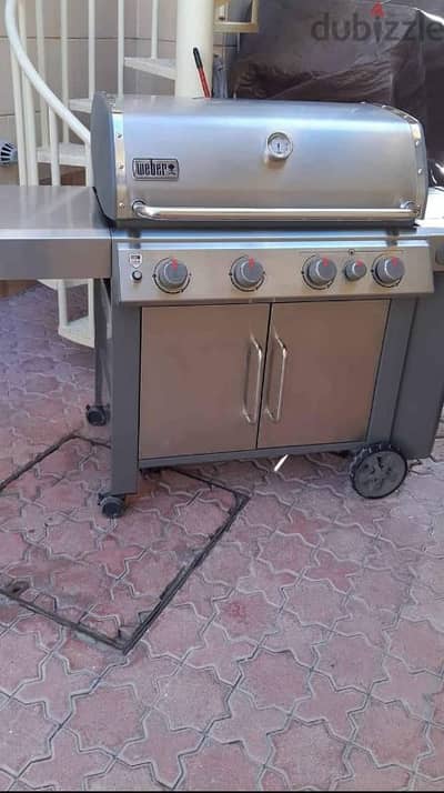 Weber BBQ شويه  غاز