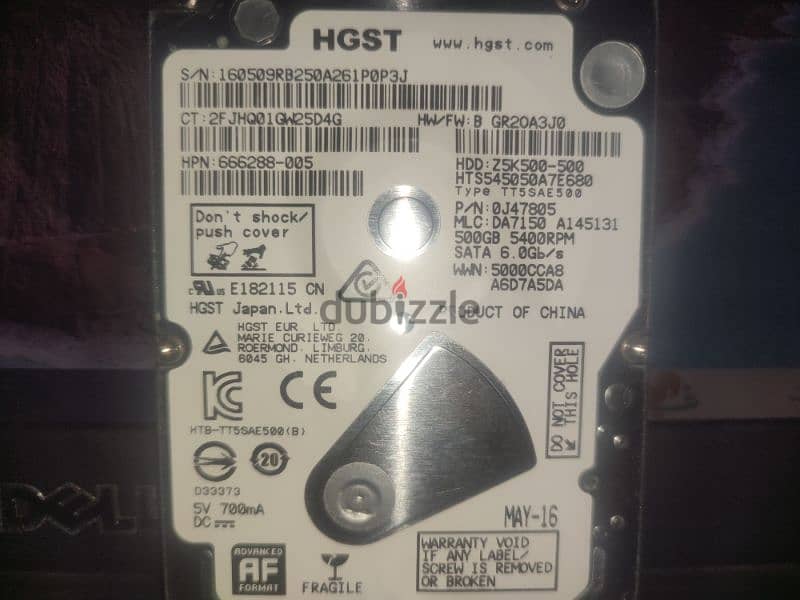 هارد ديسك hdd 500gb 1