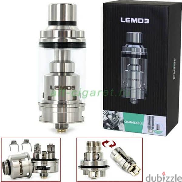 Lemo 3 Dual Coil Tank Full Package 0